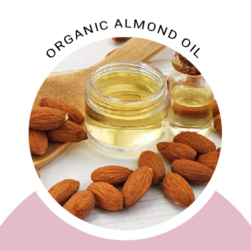 Glimmer Goddess Organic Whipped Body Butter for Women - Moisturizer Cream with Shea & Cocoa Butter, Almonds & Coconut Oil - Unscented, 8oz