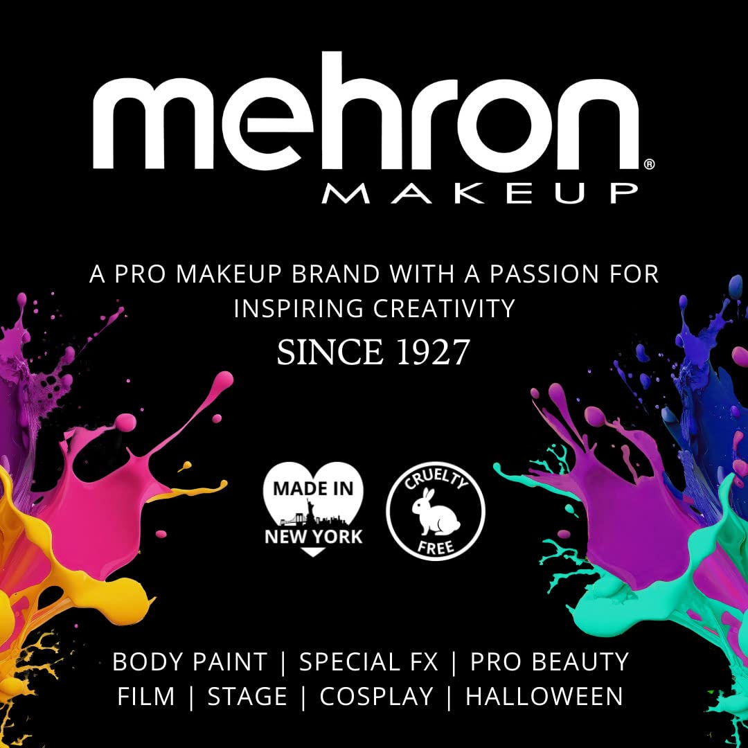 Mehron Makeup Paradise Makeup AQ 8 Color Tropical Palette | Magnetic Refillable Body Paint & Face Paint Palette | Professional Water Activated Makeup for Costumes, SFX, Halloween, & Cosplay