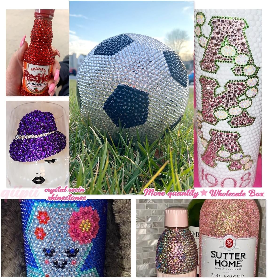 16000PCS Siam Red Resin Crystal Rhinestones for Crafting Flatback Stones 3mm 4mm 5mm Non-Hotfix Ruby Red Diamonds Crystals Gems Charms for Face Eyes Makeup Body Tumblers Bottles Crafts Clothes Shoes