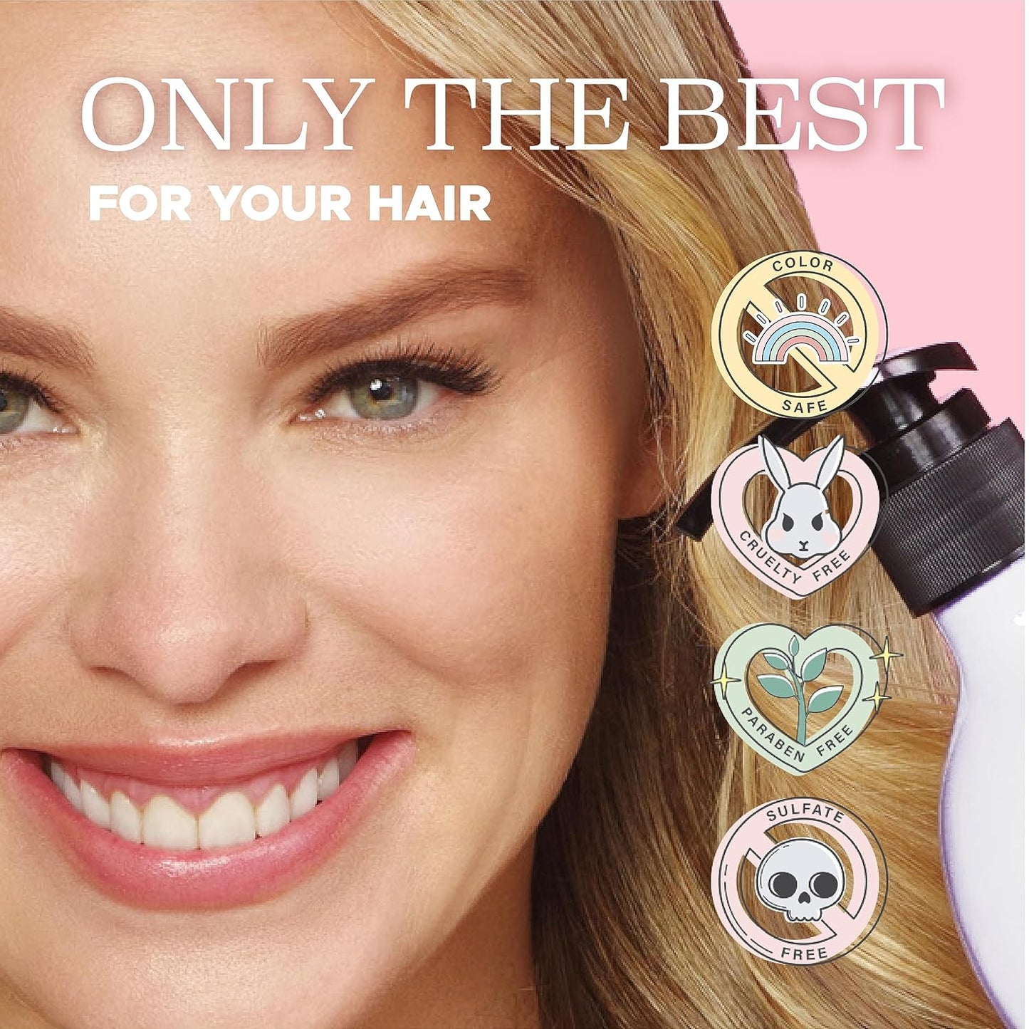 Luseta Tangle Free Routine Hair Serum Oil for Women and Men Detangling with Keratin and Argan Oil, Color Safe for Curly and Wavy Hair, Paraben & Gluten Free 3.38oz