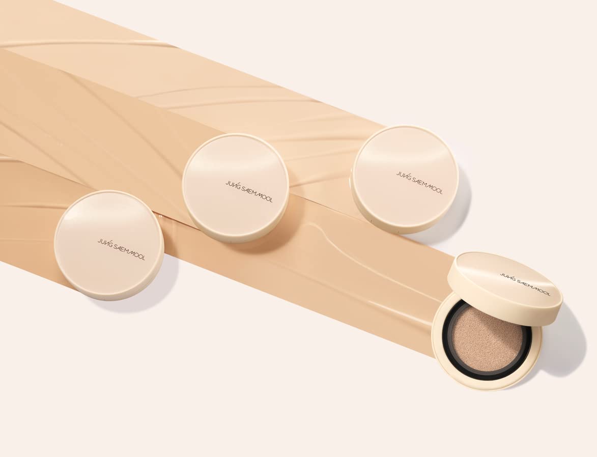 [JUNGSAEMMOOL OFFICIAL] Skin Nuder Cover Layer Cushion 23 (Medium) | Refill Included | Delicate Cover | All-day Lasting | Makeup Artist Brand