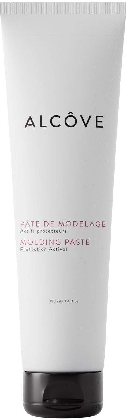 Alcôve - Molding Paste - all Hair Types - Matte - Flexible Control, Definition, and texture - Medium Hold - Long-lasting - Pomegranate Seed and Mango Extract - 3.4 oz