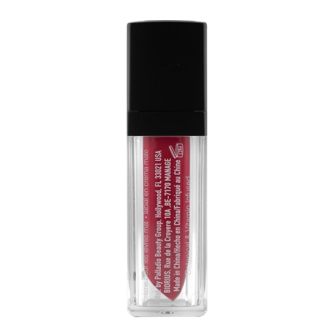 Palladio Velvet Matte Cream Lip Color, Brocade