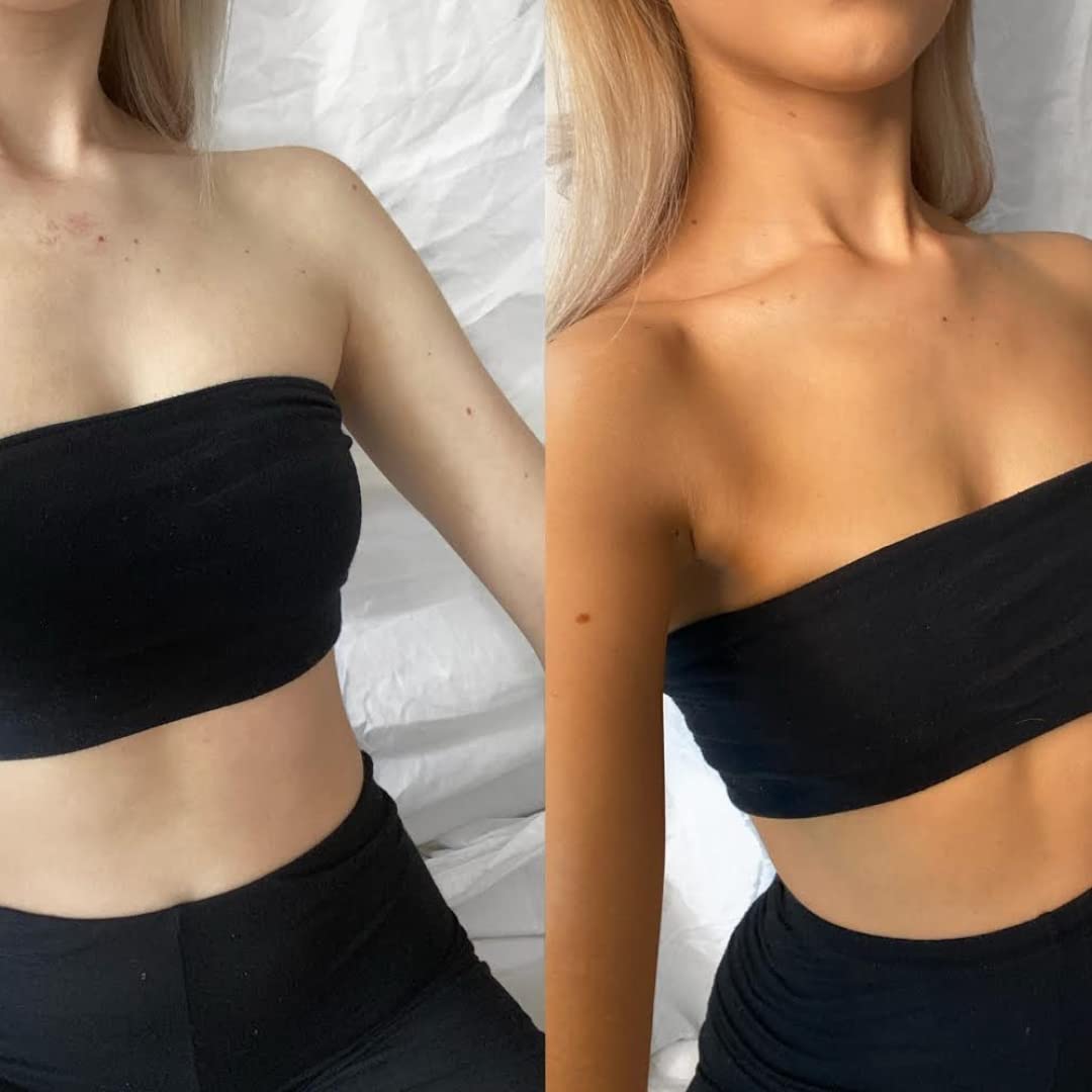 Skinny Tan Self-Tanning Express Mousse - Lightweight, Fast Drying and Long Lasting Formula - Achieve Your Desired Shade of Bronze - Delicious Coconut and Vanilla Scent - 1 Hour Express - 5 oz