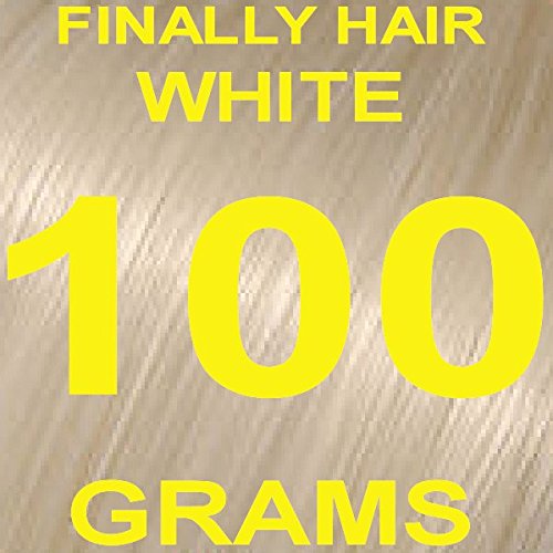 Finally Hair Hair Fiber Refill 100 Grams For Hair Loss Concealing by Finally Hair (White)