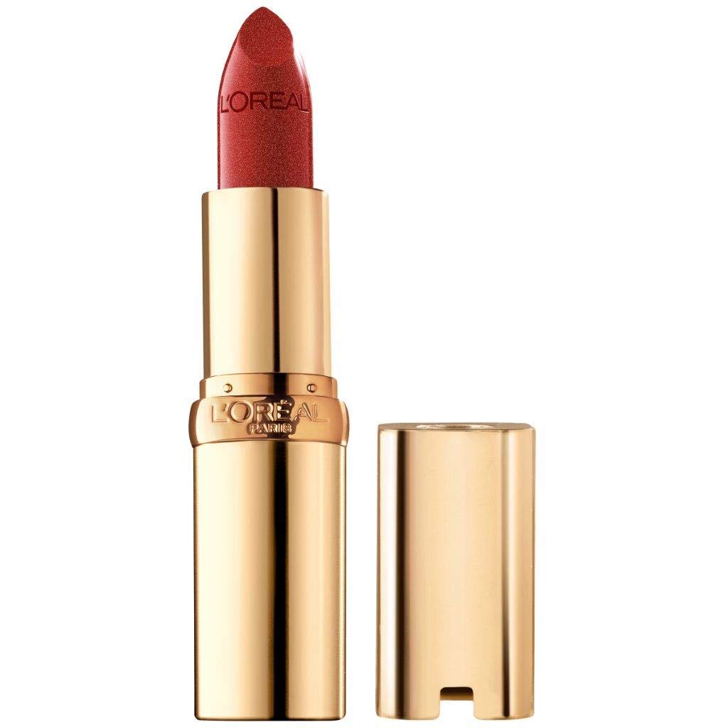 L'Oreal Paris Colour Riche Original Creamy, Hydrating Satin Lipstick with Argan Oil and Vitamin E, Blazing Lava , 1 Count