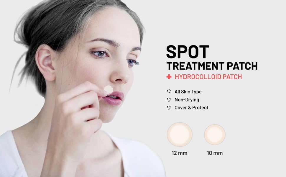 Celavi Acne Spot Treatment Hydrocolloid Patch (Acne Treatment, 48 Count)