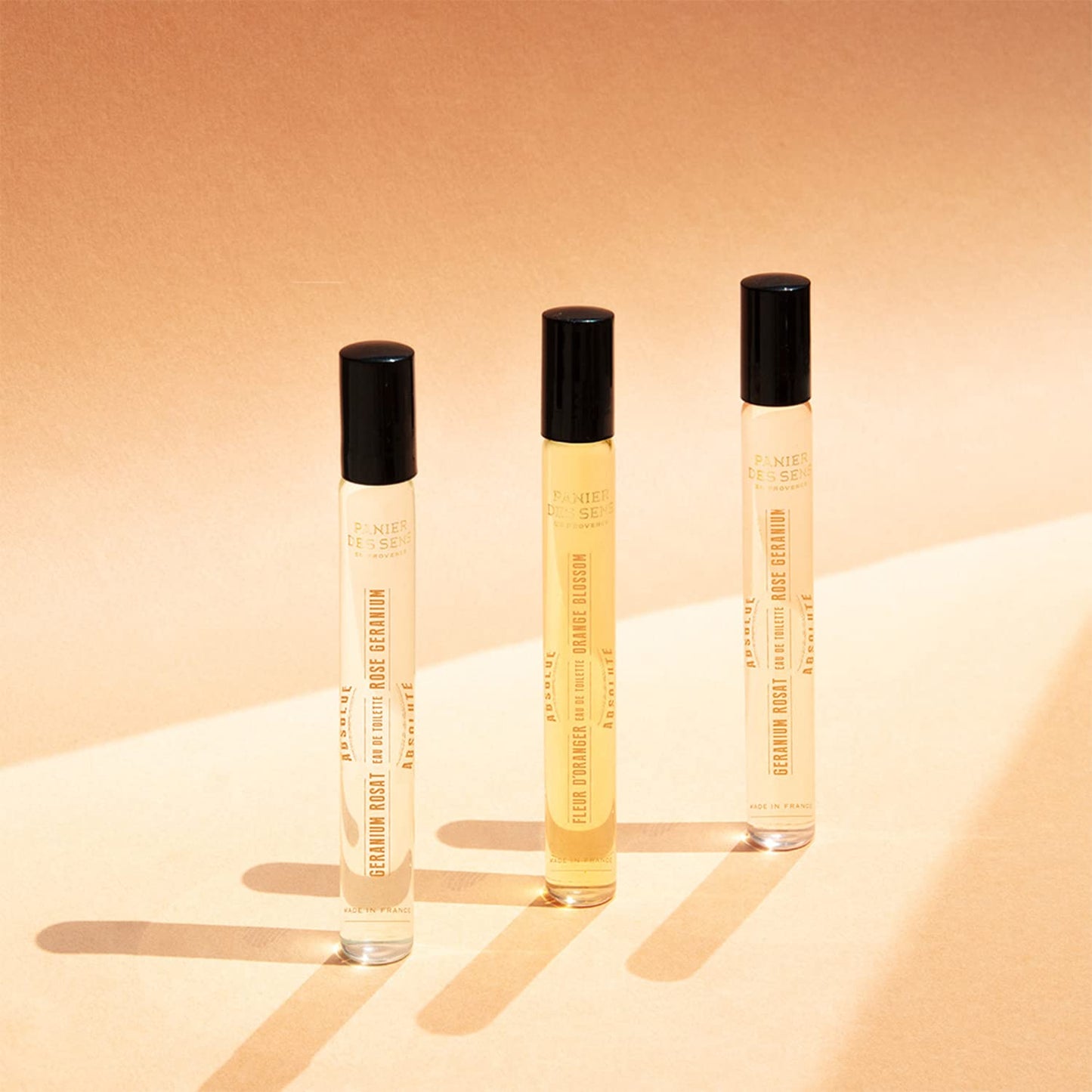 Panier des Sens - Orange Blossom Roll-on Eau de Toilette 0.3 Floz - Sweet & Enveloping Fragrance - Mini Perfume for Women - Parfum Crafted in Grasse, France - Daily Use - Light Travel Perfume