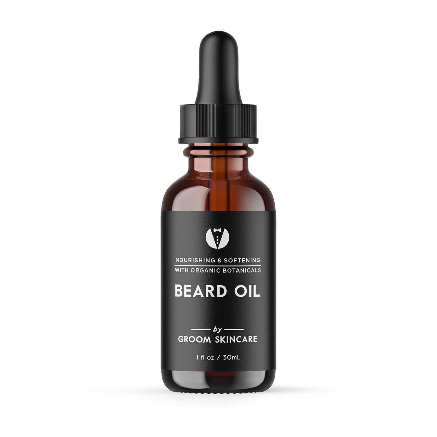 GROOM Forest Scented Beard Oil for Men | Woodsy Beard Conditioner & Moisturizer | Lightweight, Non-Greasy Formula | Softens Hair, Fights Flakes | 1 oz