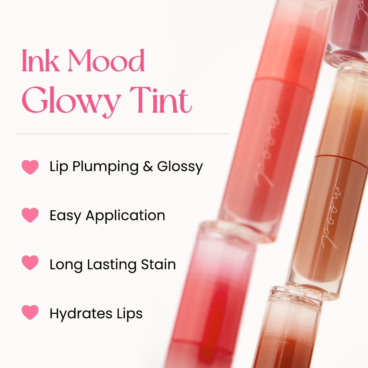 Peripera Ink Mood Glowy Tint (02 CORAL INFLUENCER)