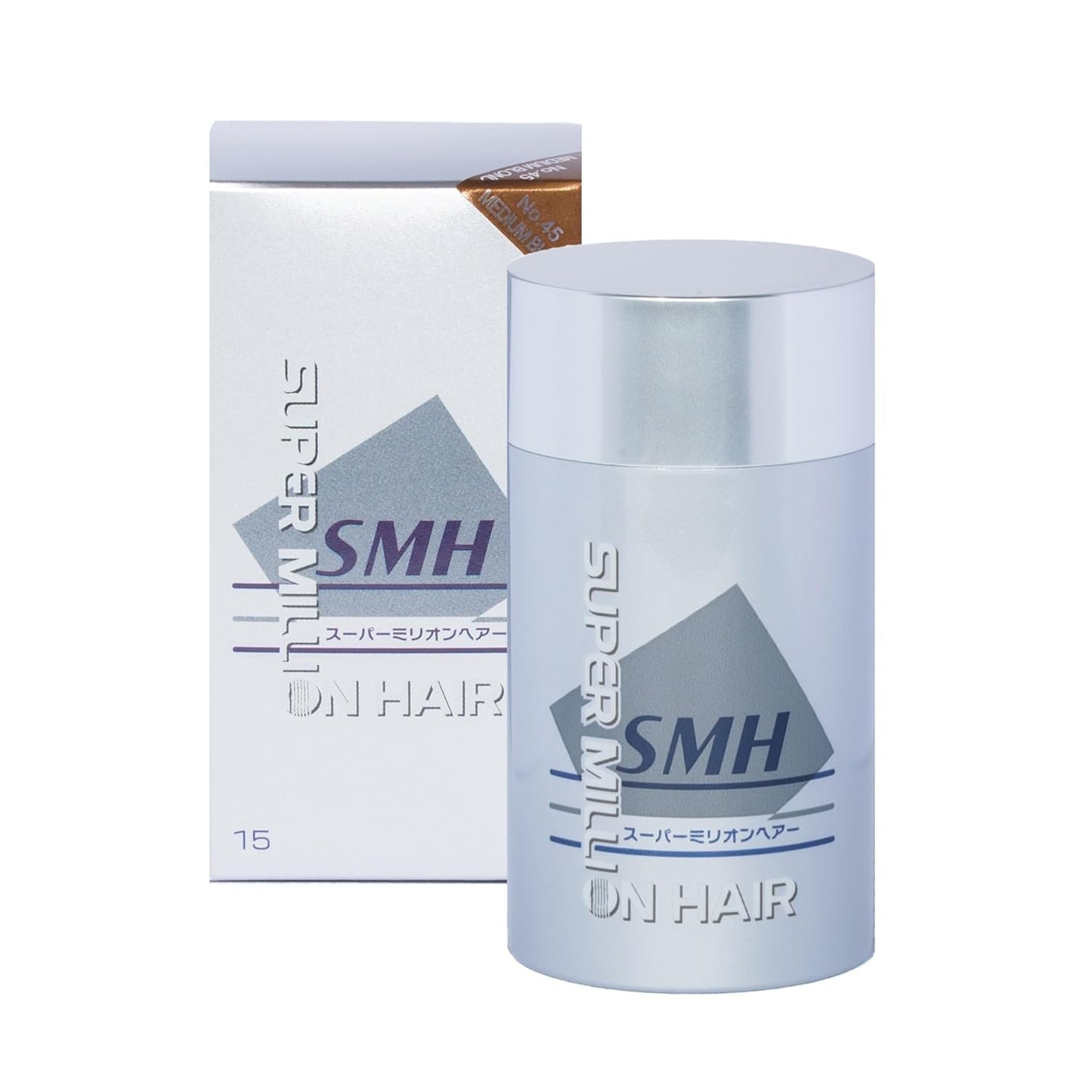 SMH Hair Fibers MADE IN JAPAN – Instantly Conceals Thinning Hair –Long-Lasting – Sweat, Water & Wind Resistant – Hair Loss Solutions For Men & Women (Medium Blond, 15g)