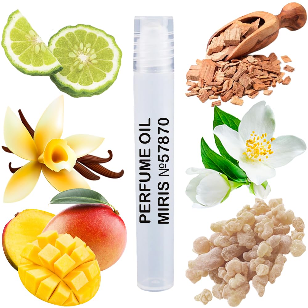 MIRIS Perfume Oil No. 57870, Inspired by Fame, Long-Lasting Women Roll-On, Rollerball 0.34 Fl Oz / 10 ml