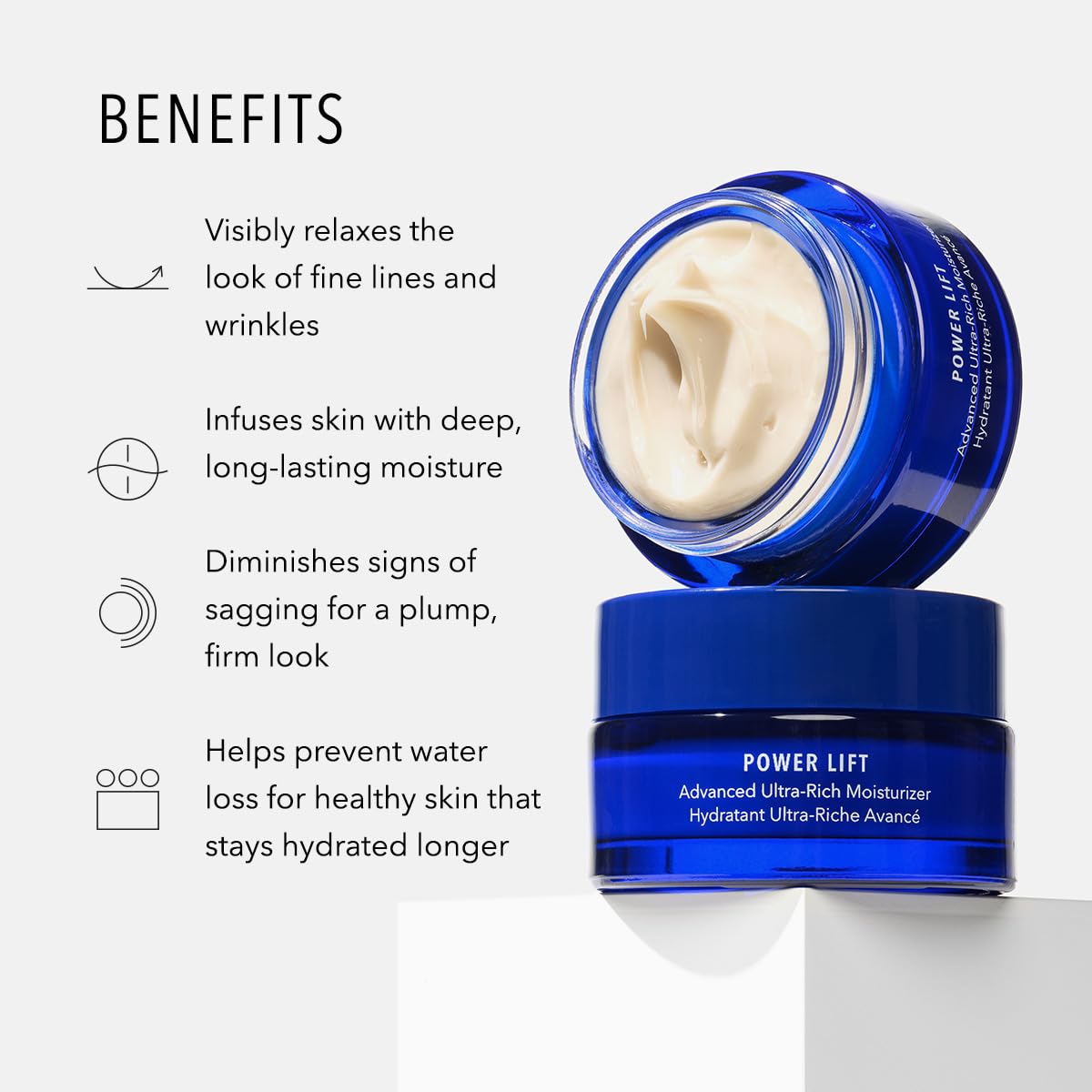 HydroPeptide Power Lift, Advanced Anti-Wrinkle Ultra-Rich Face Moisturizer, 1 Ounce