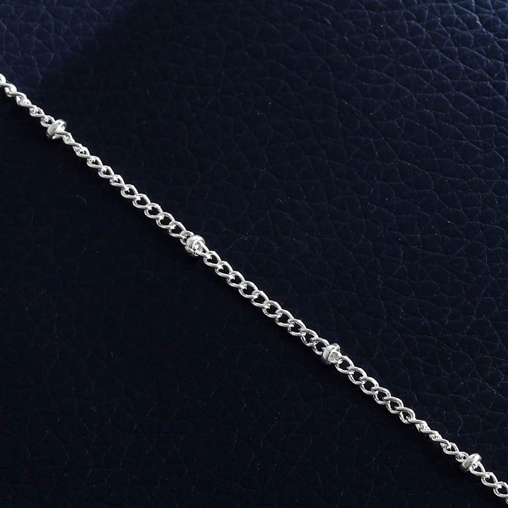 Boho Layering Disc Pendant Necklace Silver Jesus Choker Necklaces Beaded Chain Jewelry Adjustable for Women and Girls