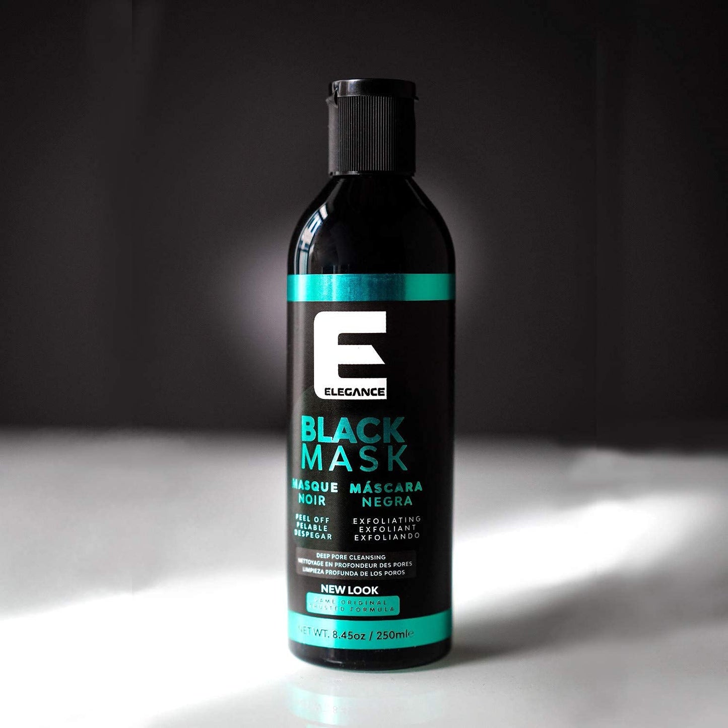 Elegance Peel Off Mask, 8.45 Oz, Black Face Mask with Charcoal, Facial Mask that Eliminates Blackheads, Removes Impurities and Restores your Skin