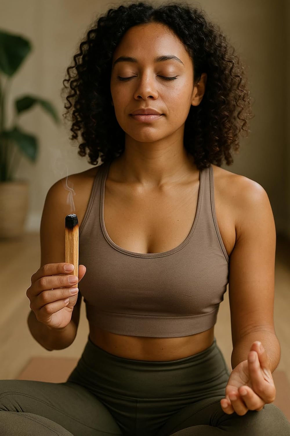 Pachamama Essentials Palo Santo Incense Sticks, 10 Sticks (4.0 inches each, 0.08-0.10 kg, 100% Natural and Sustainable, Wild Harvested), for Purifying, Cleansing, Meditating