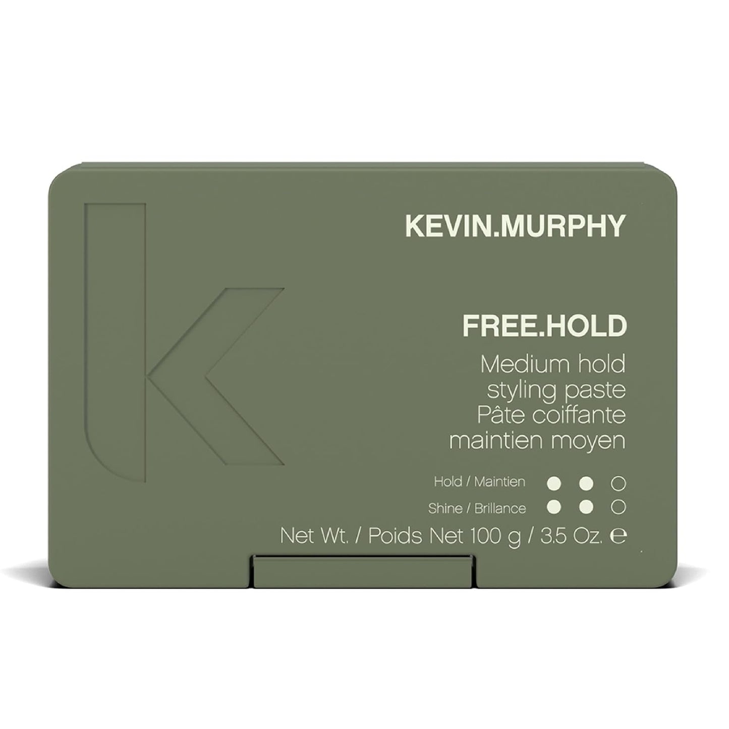 KEVIN.MURPHY FREE.HOLD - Hair Styling Paste - For All Types - Medium Hold - Hair Breakage Prevention - Styling Product - Paraben Free Hair Care - 100 g / 3.5 oz