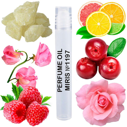 MIRIS Perfume Oil No. 1197, Inspired by Blossom, Long-Lasting Women Roll-On, Rollerball 0.34 Fl Oz / 10 ml