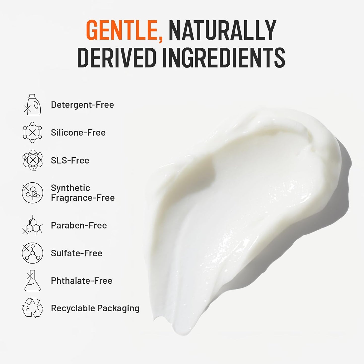 Hairstory New Wash Original Refill, Cleansing Cream for All Hair Types, Detergent Free Shampoo & Conditioner Alternative, Promotes Scalp Health, 20oz