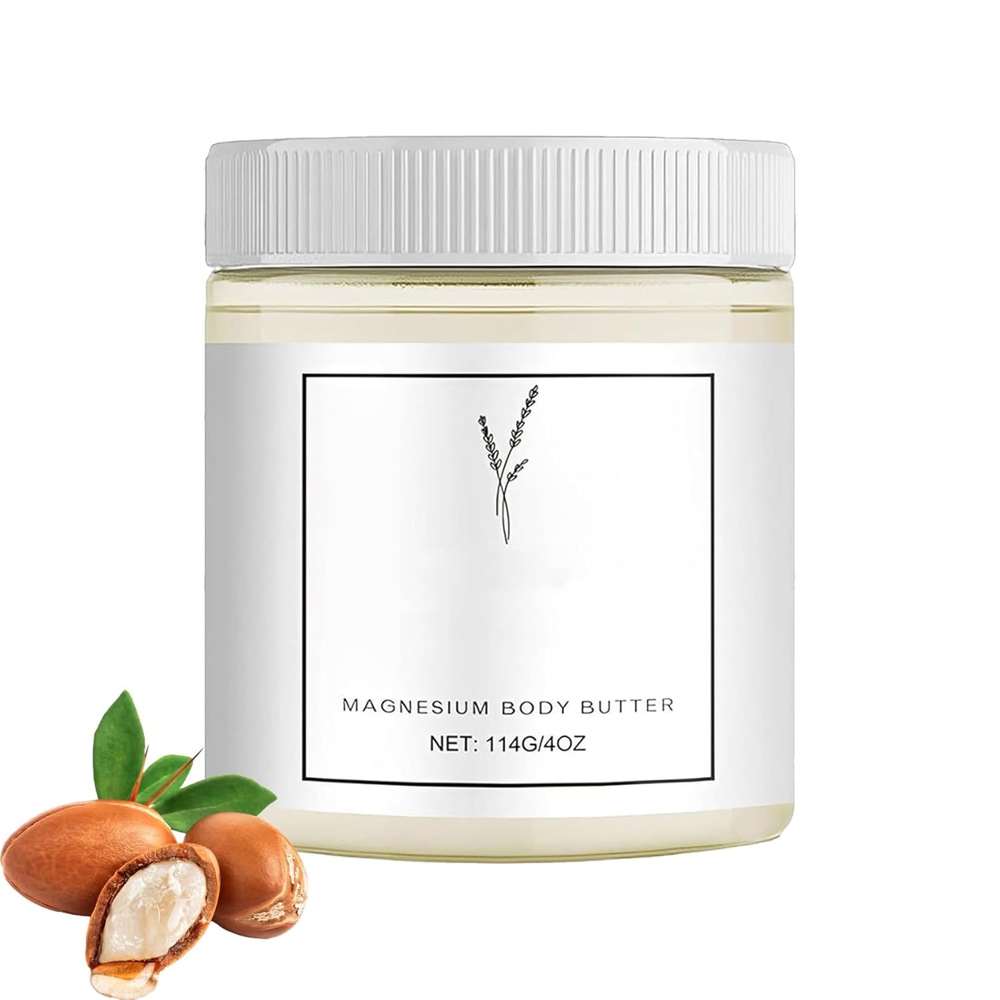 Momma Oasis Neuropathy Cream，Magnesium Lotion For Neuropathy，Neuropathy Oasis Lotion For Neuropathy Magnesium Body Butter Deeply Moisturizes Skin, Neuropathy Cream Magnesium,Keep Soft Smooth (white).