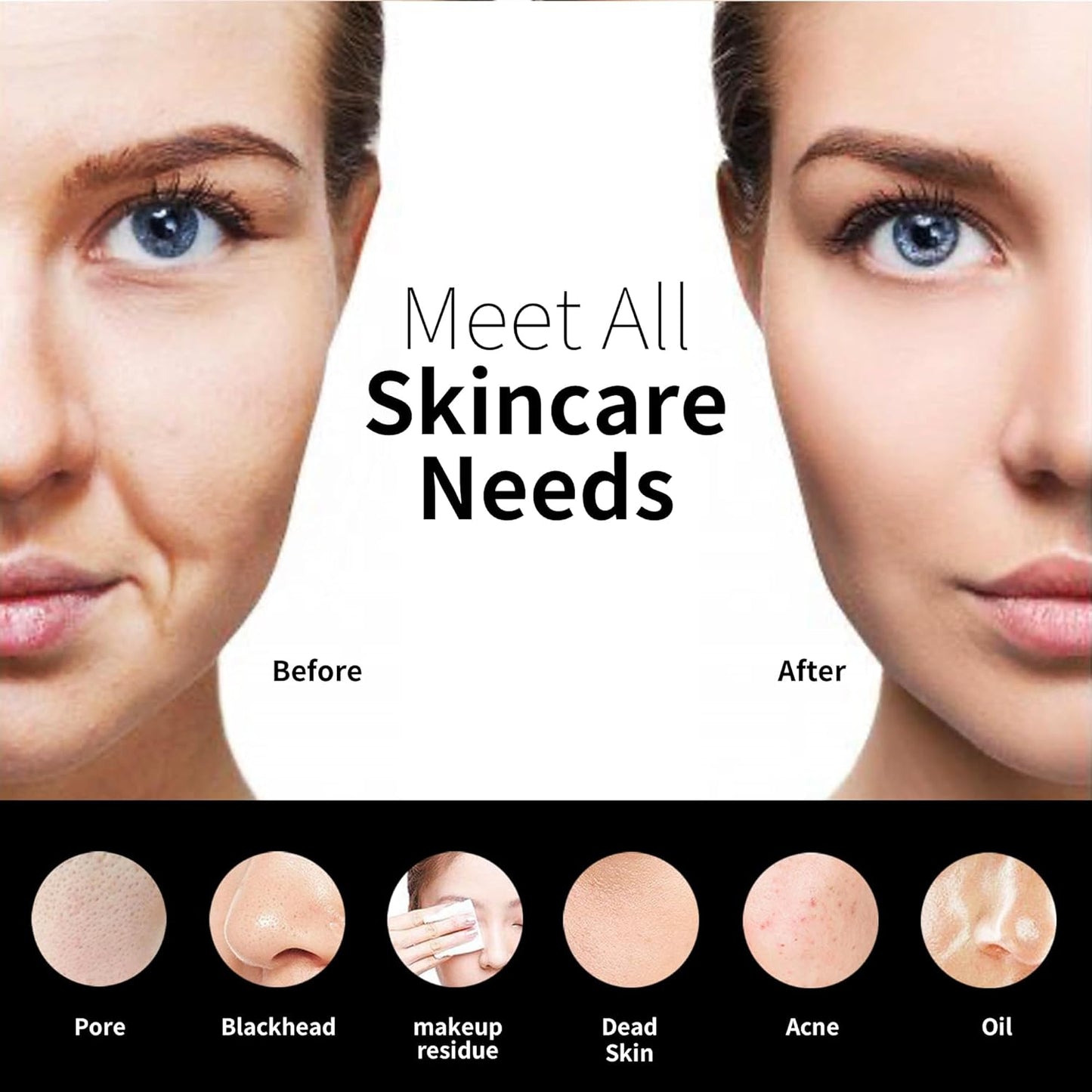 Silicone Face Scrubber, NågraCoola CLIE 2.0 Facial Cleansing Brush, Rechargeable, Waterproof Face Scrub Brush for Cleansing, Exfoliating, Massaging, Electric Facial Exfoliator for Women and Men-Russet