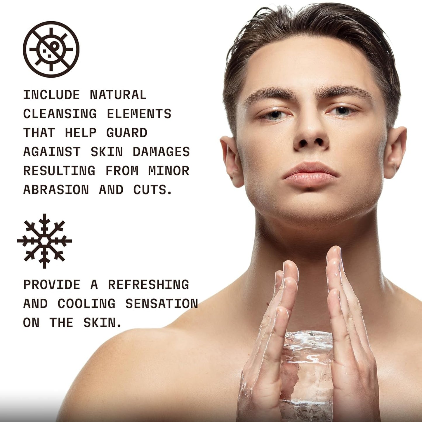 Striking Viking After Shave Balm - 4 fl oz, Pack of 1, Vanilla - Soothing Post-Shave Vanilla Relief - Hydrating & Revitalizing Moisture Boost - Irritation-Free Comfort & Aftershave for Men