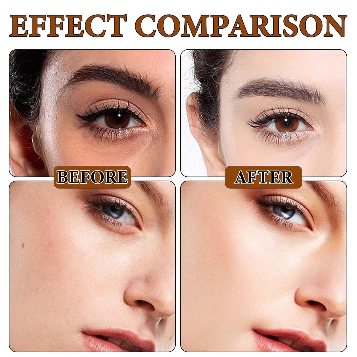 6 Colors Correcting Concealer Contour Palette,Concealer Cream Contour Makeup Palette,Contouring Foundation Highlighting Makeup Kit with Brush（01#）