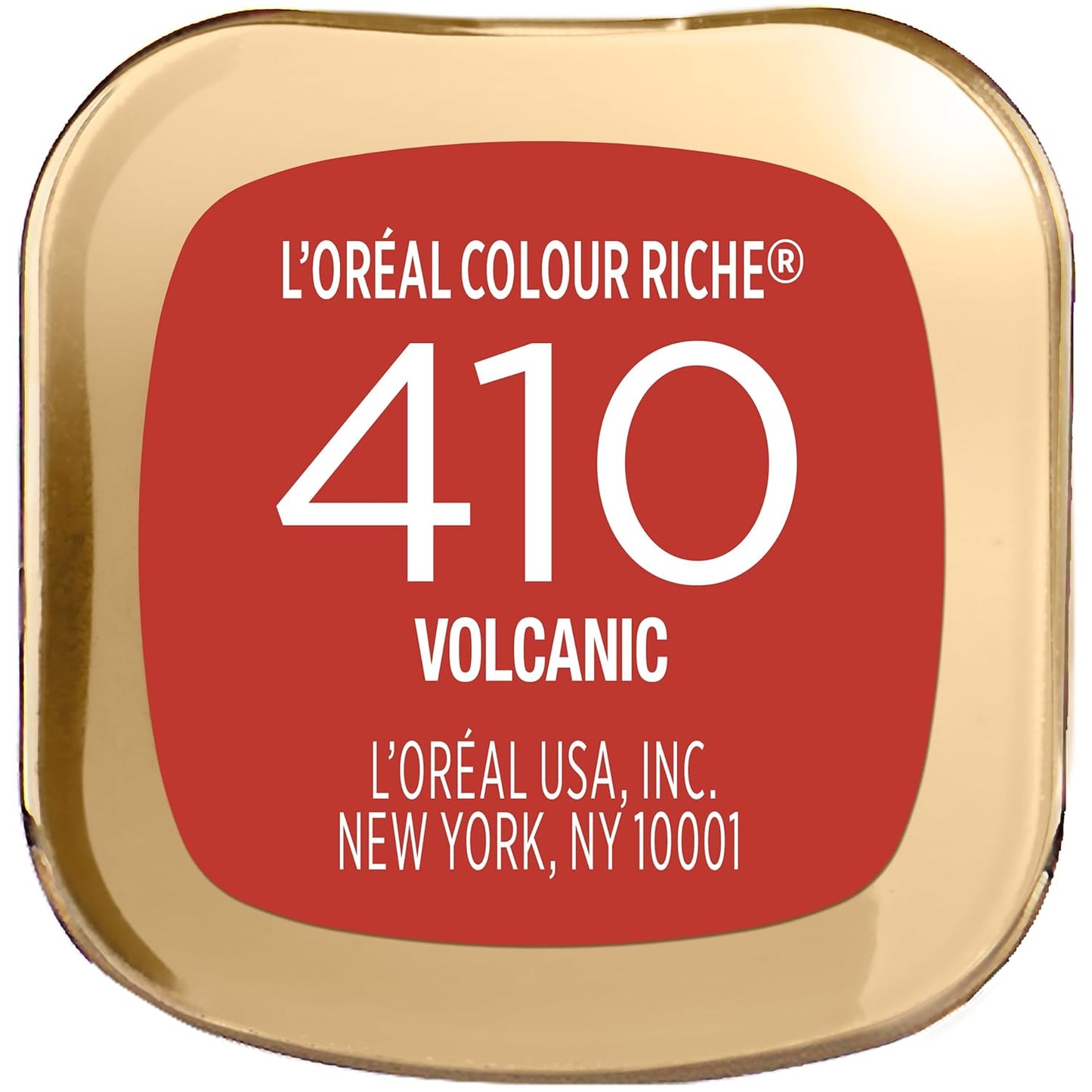 L'Oreal Paris Colour Riche Original Creamy, Hydrating Satin Lipstick with Argan Oil and Vitamin E, Volcanic, 1 Count