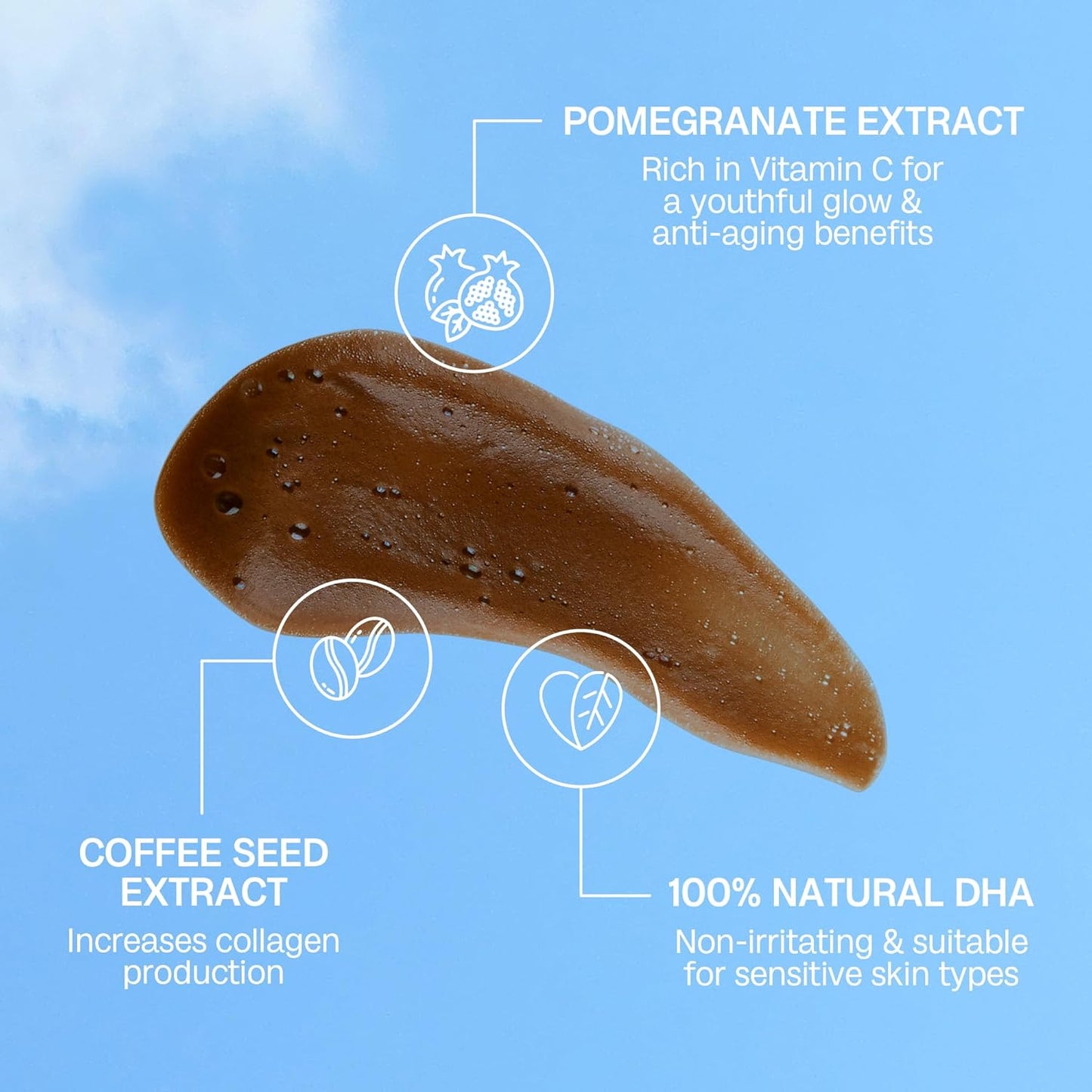 Bali Body Ultra Dark Self Tanner Mousse | Premium Sunless, Tanning Foam | Natural Green-Based Self Tan | Instant Bronze Fake Tan for All Skin Types, Vegan & Cruelty Free (100ml/3.4 fl oz)