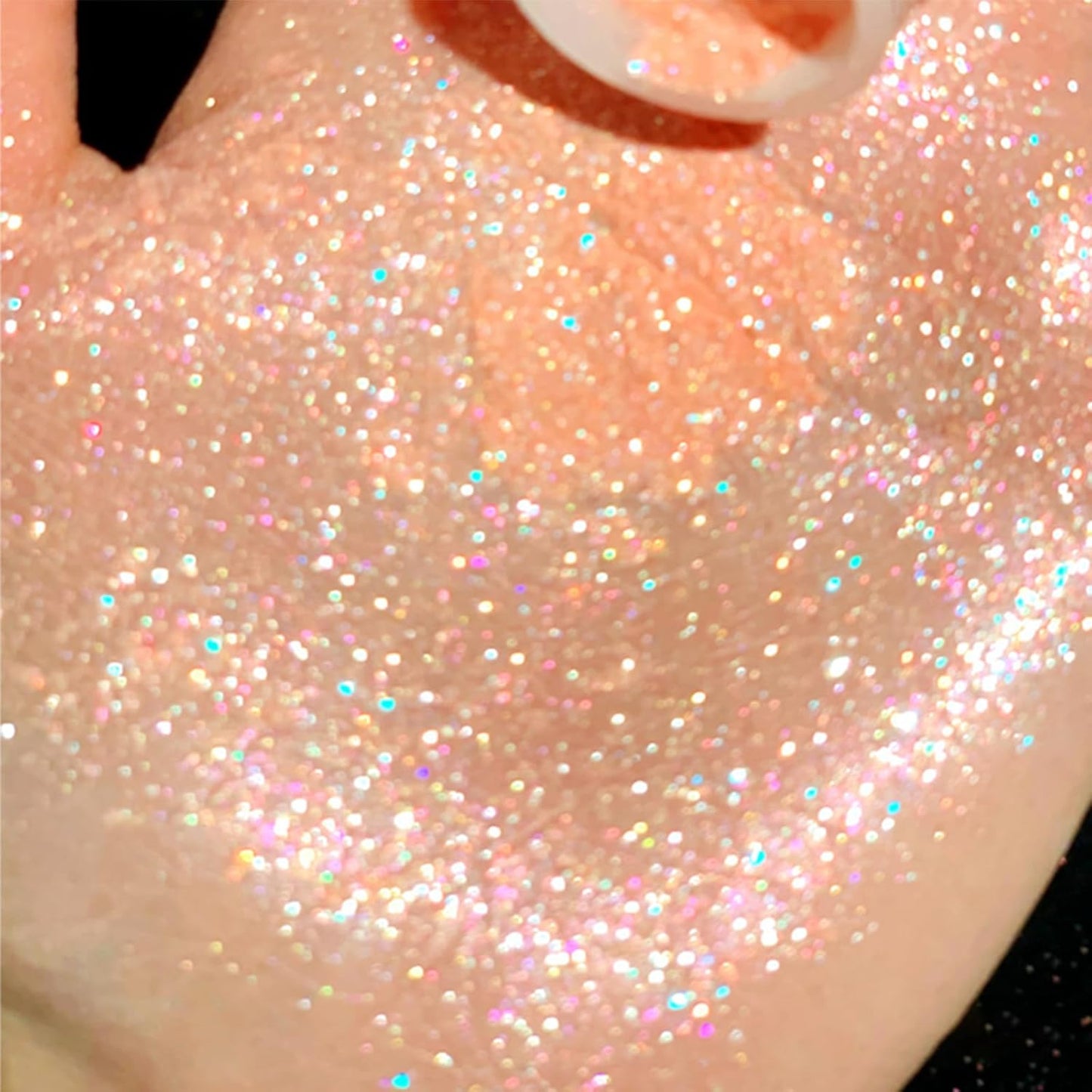 Gold Glitter Eyeshadow Loose Powder, Crystals Eye Face Glitter Korean Makeup Eye Shadow, Sparkle Shimmer Highlighter Makeup#28