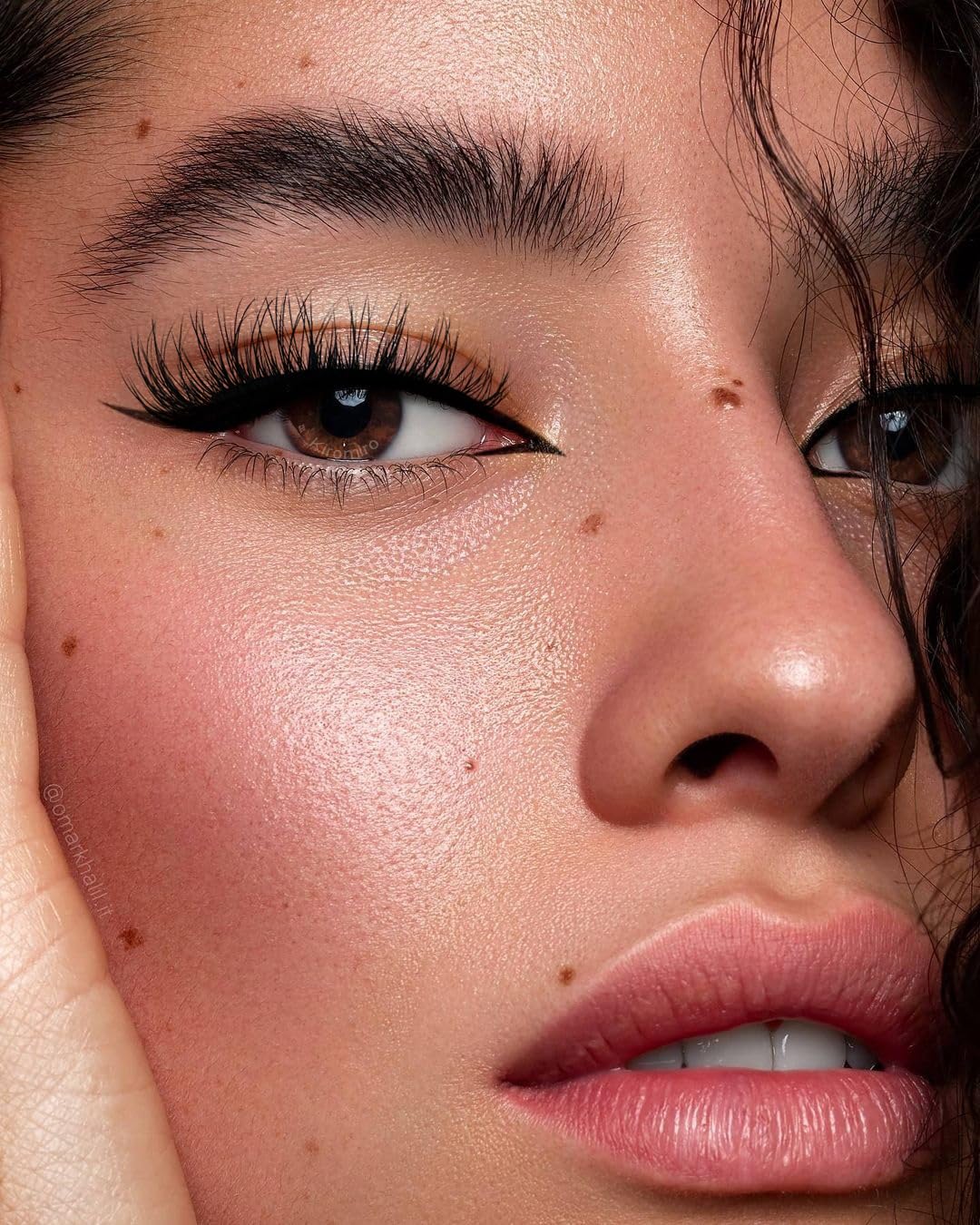 Mink Lashes Natural Look False Eyelashes Wispy Cat Eye Flat Lashes 3D Mink Lashes Natural Fake Lashes 15mm Strip Lashes Pack 7 Pairs by Kiromiro