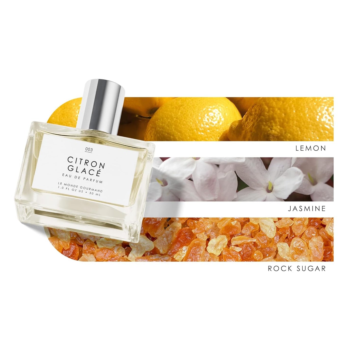 Le Monde Gourmand Citron Glacé Eau de Parfum - 1 fl oz (30 ml) - Lemon, Jasmine, Sugar Perfume Notes