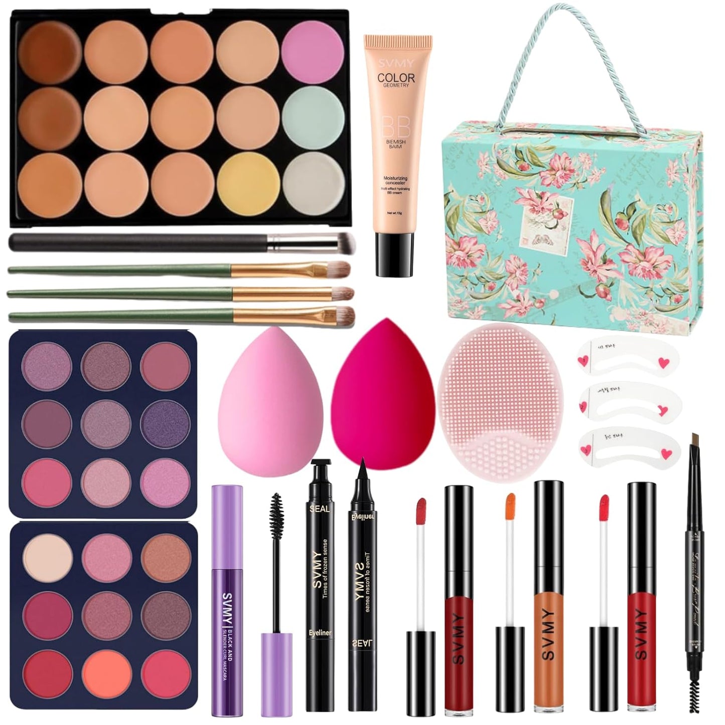 Make up Kits,Girls Makeup Sets Ages 8-12,Teen Girls Beginner Makeup Kit Gifts, Kids Play Makeup Sets,Girls Makeup Kit Age 6-8,Make up kits for Girls,Kids Makeup Sets for Girls 5-8,Makeup Kit for Girls