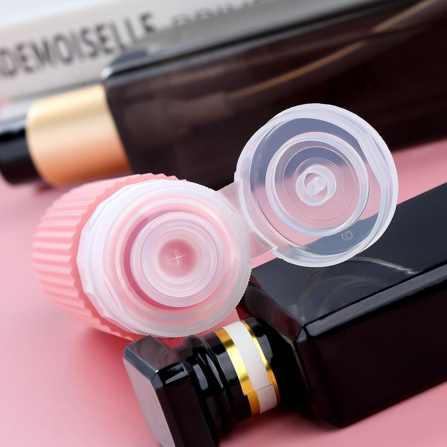 16 Pack Travel Bottles Set, TSA Approved Leak Proof Silicone Squeezable Containers for Toiletries, Refillable Travel Accessories for Conditioner, Shampoo, Lotion & Body Wash Accessories