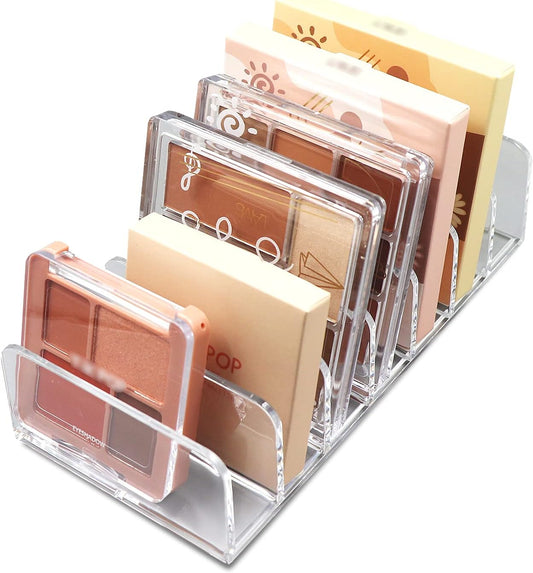 Makeup Organizer, Compact Makeup Palette Organize, for Bathroom Countertops, Vanities, Cabinets, Sleek Modern Cosmetics Storage Solution for - Eyeshadow Palettes, Contour Kits, Blush