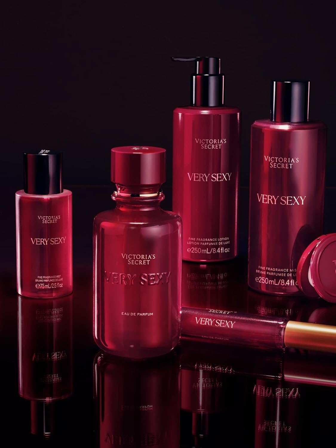 Victoria's Secret Very Sexy Body Spray for Women, Notes of Vanilla Orchid, Sun-Drenched Clementine, Wild Blackberry, Very Sexy Collection (2.5 oz)