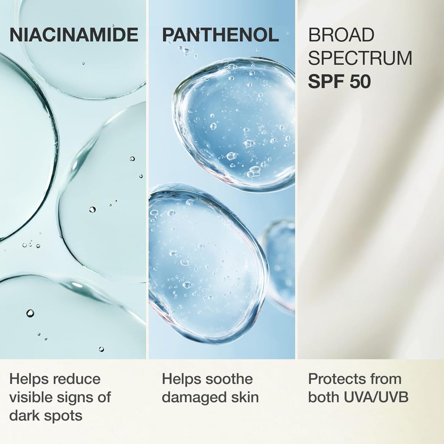 Physiogel Lightweight Moisture Korean Sunscreen, Broad Spectrum SPF 50+, Water Resistant & Safe for Sensitve Skin, Reef Friendly, Paraben-Free, Dermatologically Tested, Korean Skin Care.