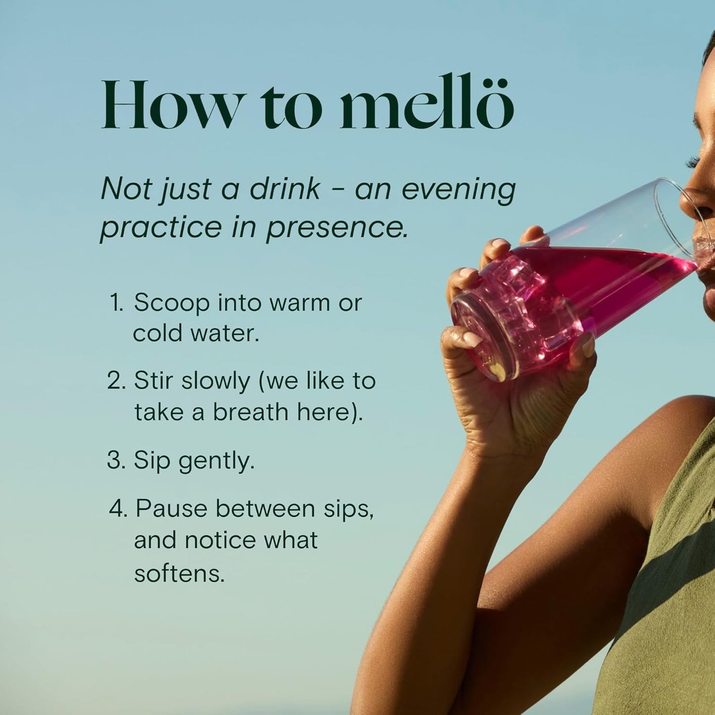 mellö Magnesium Supplement Superblend Powder - Magnesium Glycinate with L-Theanine, GABA, and Trace Minerals - Supports Sleep, Relaxation, and Balanced Energy - Lavenderberry Flavor, 10-Pack, Singles