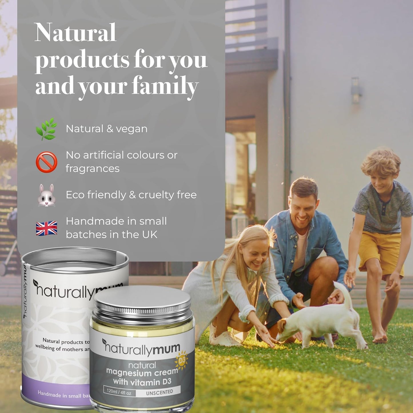 Magnesium Cream with Vitamin D3 [4 Fl Oz] - Magnesium Calm Cream and Vitamin D Lotion - Magnesium D3 Cream - Calming Cream Magnesium and Vitamin D - Turmeric & Arnica Cream - Unscented