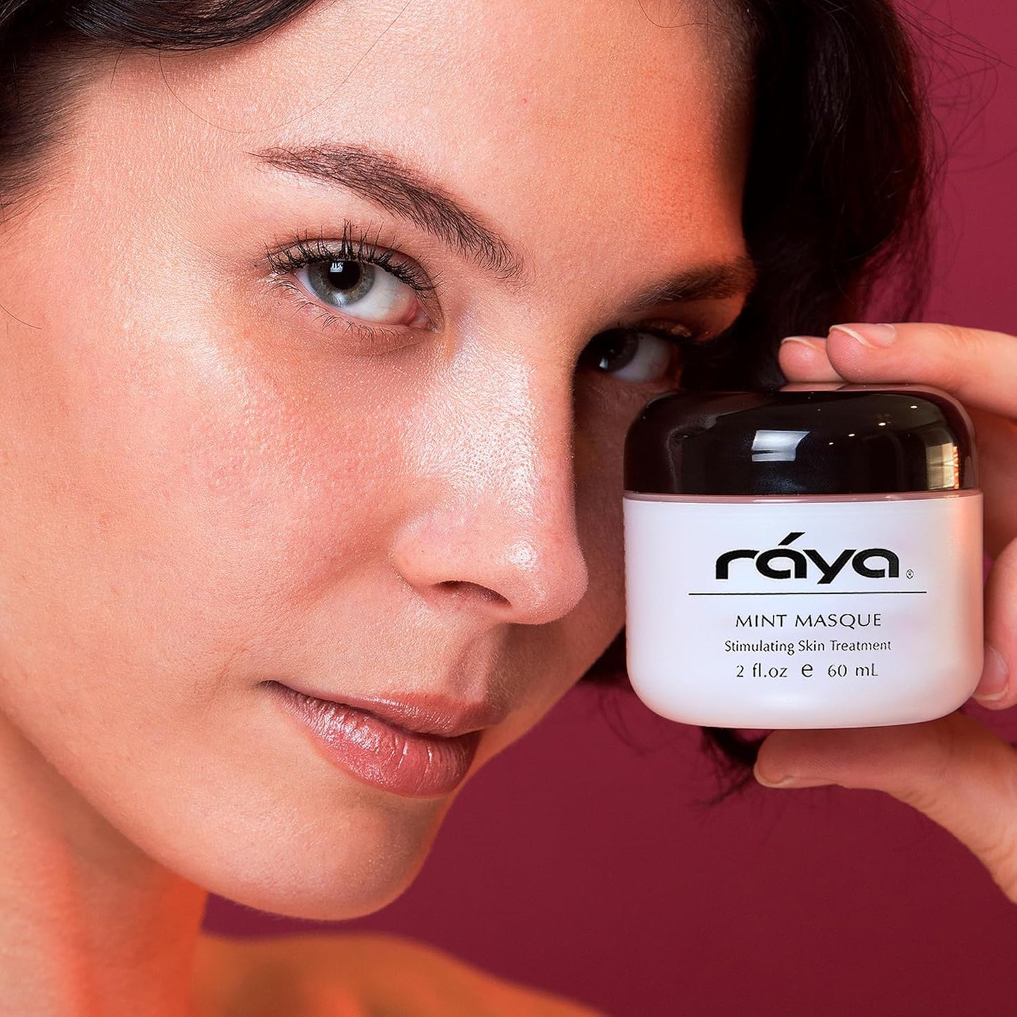 Raya Mint Masque (603) | Cooling and Refreshing Facial Treatment Mask Combination for Oily and Break-Out Prone Skin, Moisturizing,Tightening Pores, Refining Complexion, Paraben-free - 60ml