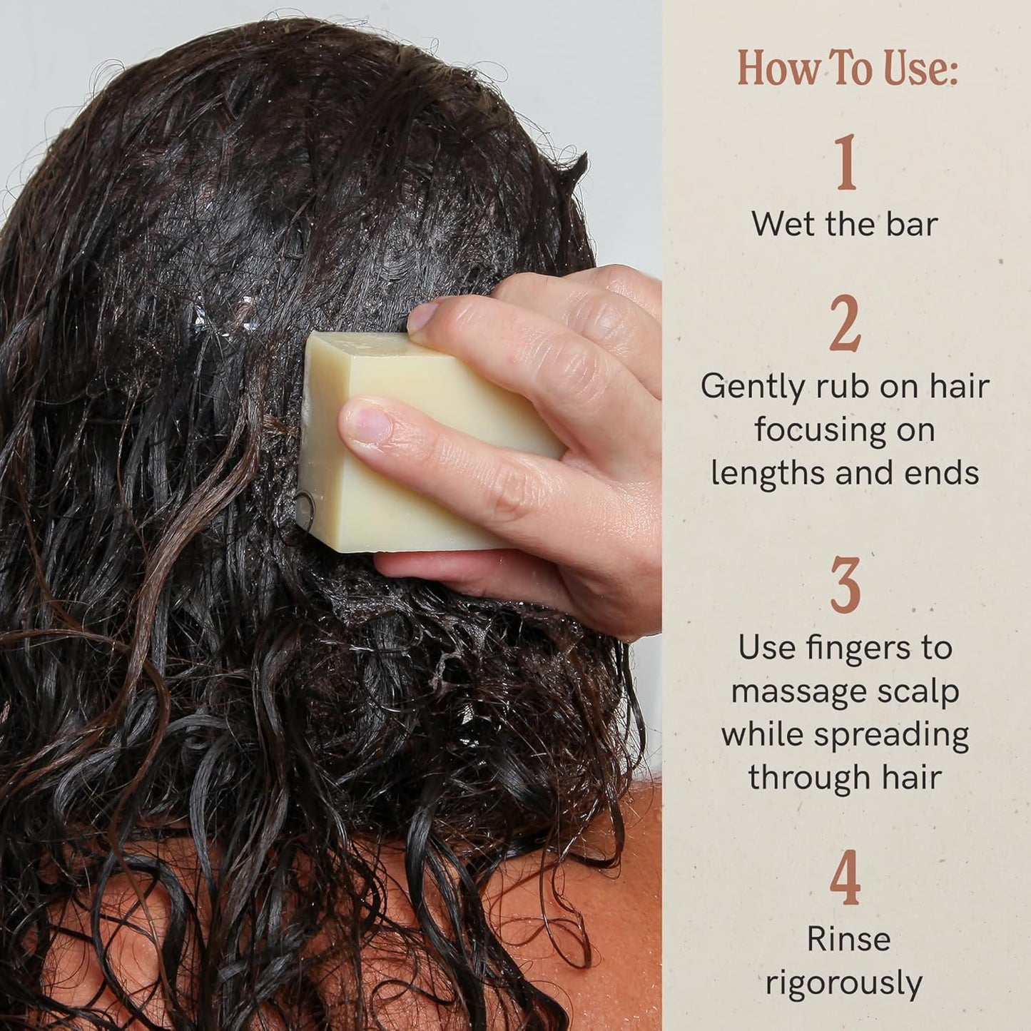 J·R·LIGGETT'S Shampoo Bar - Original Formula, All Natural Solid Shampoo Bar for Hair with Coconut Oil & Castor Oil, Sulfate Free, GMO Free, Gentle Lather and Refreshing, 3.5 oz - 3 Pack