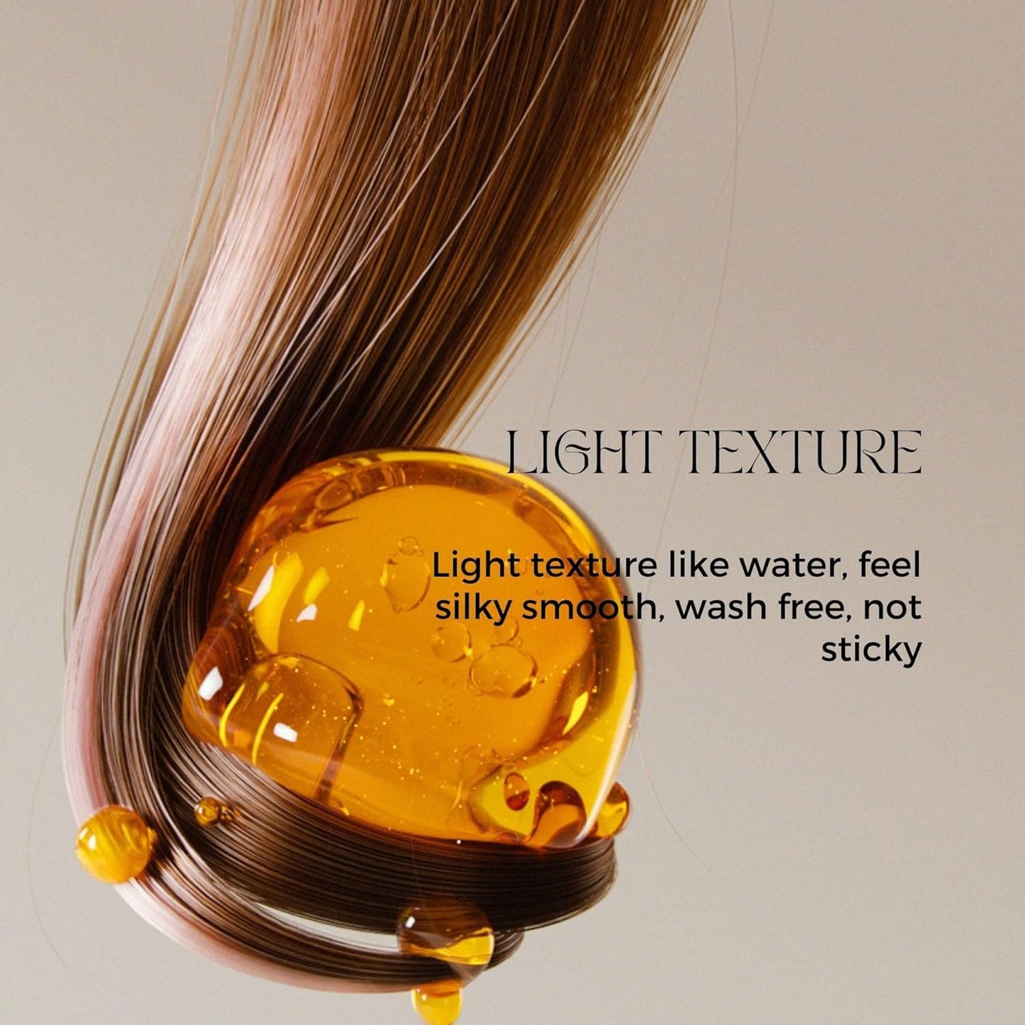 Hair Perfume Oil for Women (Peach Oolong), Argan Oil Heat Protection Spray for Dry, Damaged, Firzzy Hair Care, Long Lasting Fragrance Mist with Keratin & Elastin for Nourish & Smooth 2.7 fl oz