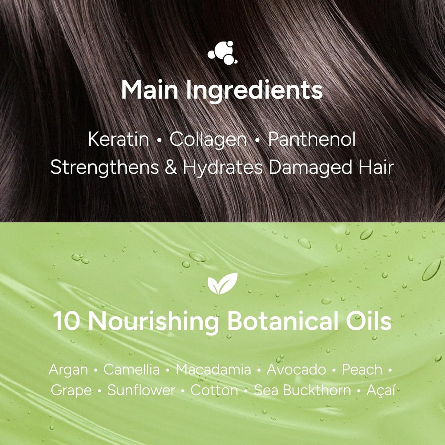 Perfumed Hair Oil & Serum – Korean Hair Essence Oil for Frizzy Hair, Shine & Damage Repair – Argan Oils & Amino Acids – Sulfate & Paraben-Free – Baby Musk, 100ml / 3.38 fl oz