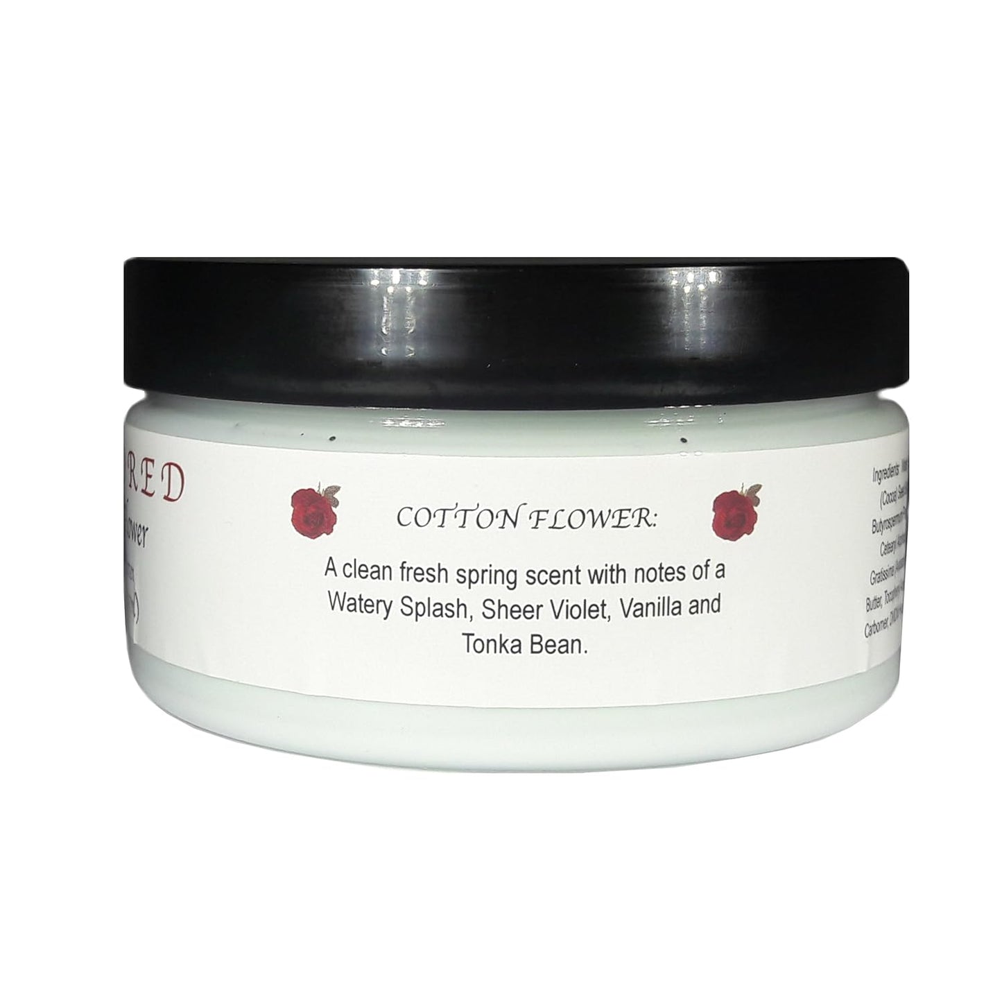 Body Butter, Cotton Flower, 8 Fluid Ounce