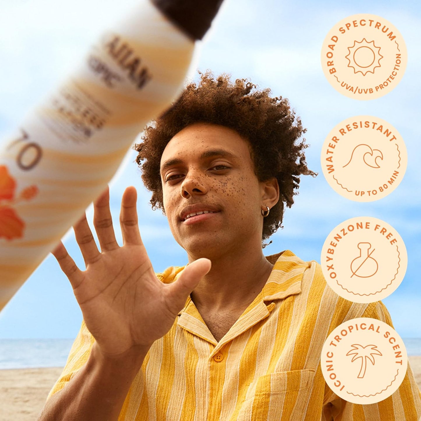 Hawaiian Tropic Weightless Hydration Clear Spray Sunscreen SPF 30, 6oz | SPF 30 Sunscreen Spray, Sunblock, Oxybenzone-Free, 6oz each Twin Pack