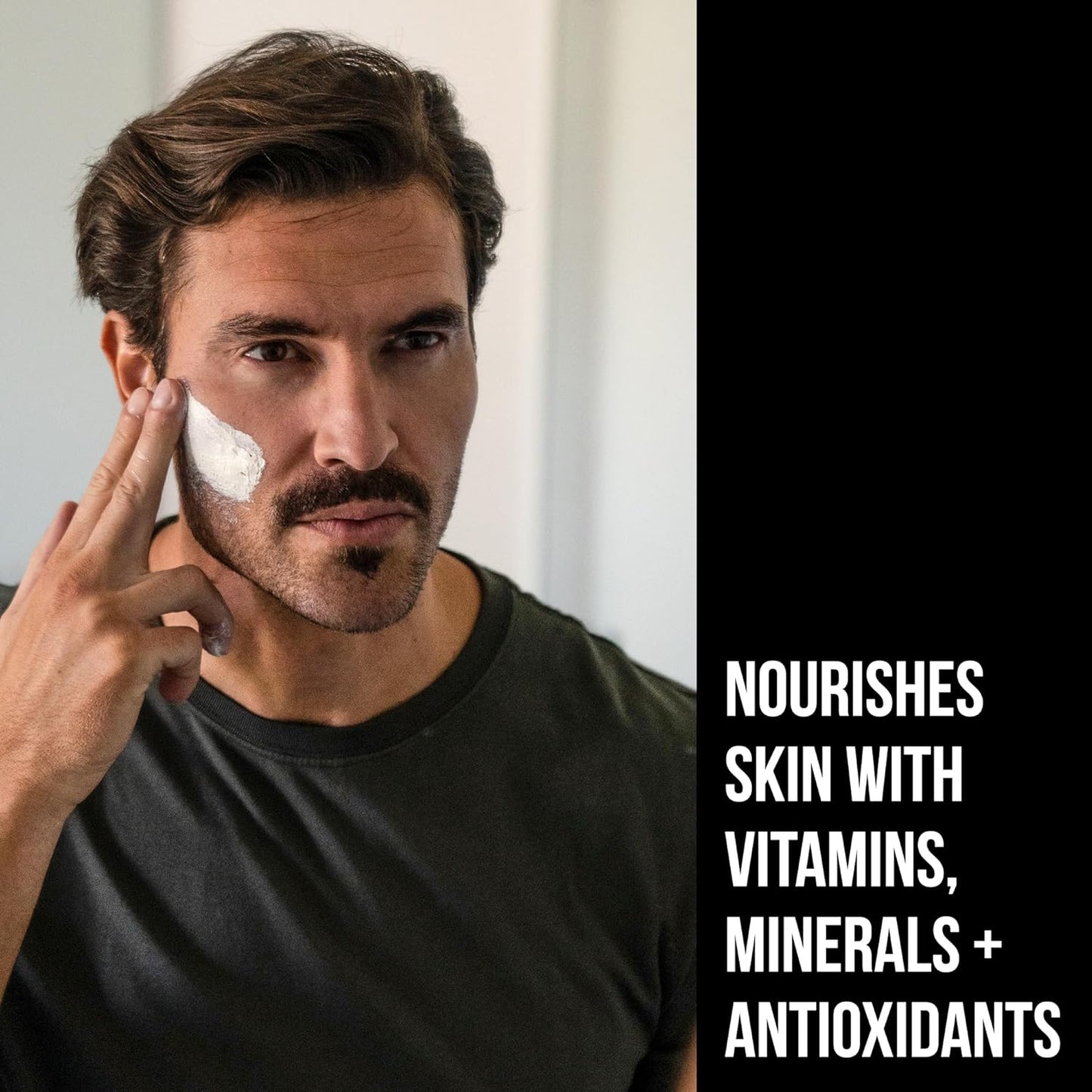 RUGGED & DAPPER - Premium Face Mask for Men - Deep Pore Cleansing Treatment - Fights Blackheads + Acne + Excess Oil - USA Made with Natural Kaolin Clay - 5.5 Oz